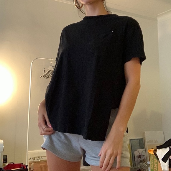 T by Alexander Wang Tops - T by Alexander Wang Black T-Shirt